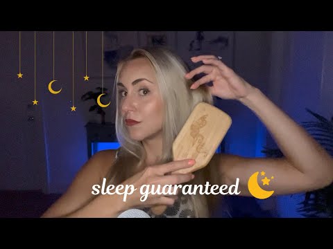 ASMR Rhyming Triggers for Sleep | Tingly Whispers, Hair Brushing & Relaxing Sounds 