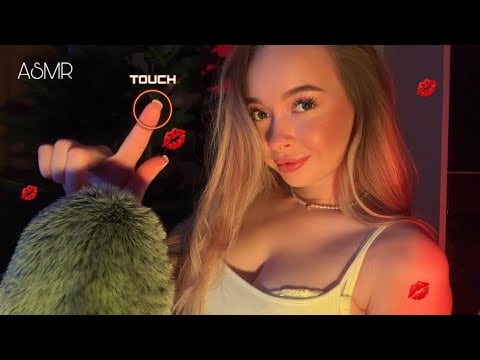 Brown noise 🧸ASMR 💋 Fluffy Mic Kisses for Deep Relaxation (No Talking)