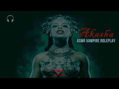 Akasha Vampire Helps you sleep [ASMR] ★ Personal Attention Roleplay ★ [Close Whispers]