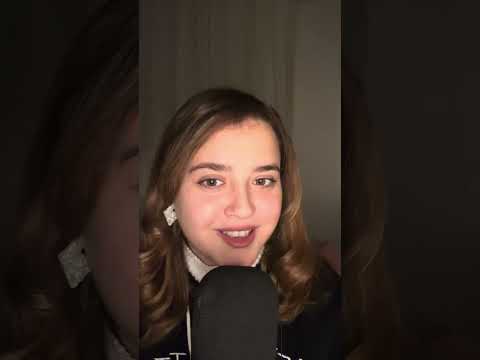 Seninle sohbet ediyorum 💕 TÜRKÇE ASMR #asmr #asmrvideo