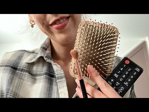 My first ASMR video! Lofi, up close whispering, personal attention, random triggers 