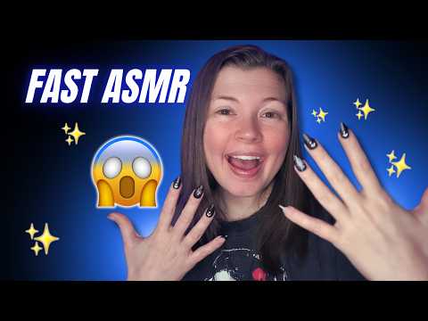ASMR Fast and Aggressive Scratching, Tapping and Whispered Triggers