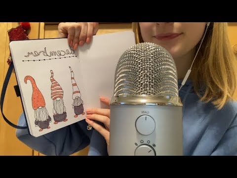 ASMR December Bullet Journal Spread ☃️