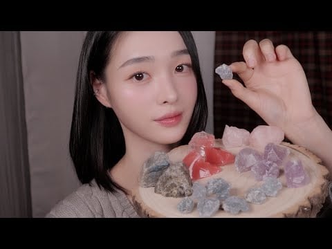 ASMR(Sub) 긍정적인 말로 부정적인 에너지 제거해 주는 수정 원석 가게 | Removes Negative Energy with Positive Words RolePlay