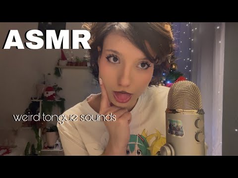 𑣲ASMR || weird tongue sounds 👅🎶