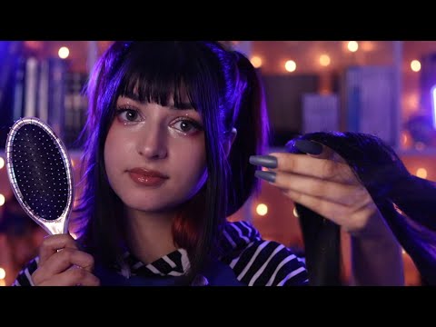 ASMR | Taking Care of Your Hair (Brushing, Personal Attention, Scalp Massage)