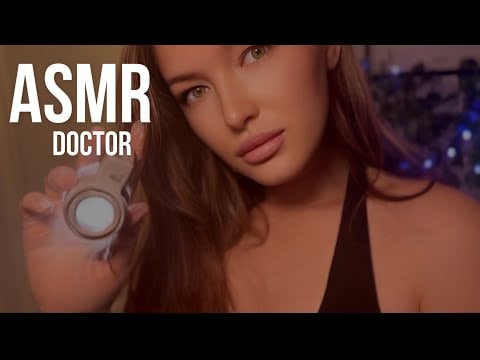 АСМР Нежный приём врача дерматолога Осмотр твоих родинок ASMR Doctor 