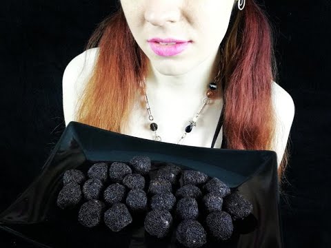 ASMR | JAMAICA RUM BALLS | RUMKUGELN (No Talking) | Eating Sounds