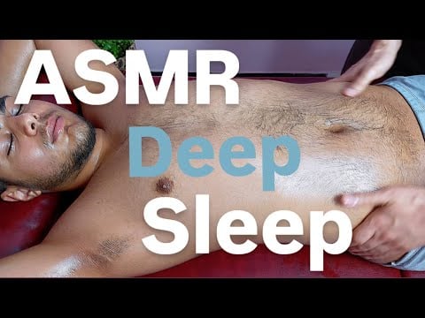 ASMR Massage | Hot Stone | Relaxing Sleep Whit Calming music | Deep Relaxation & Stress Therapy