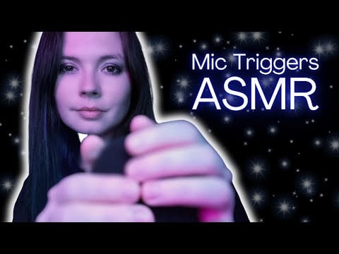 ASMR Super Fast and Aggressive Mic Triggers With Random Slow Mic Massages