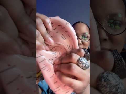 ASMR fast and aggressive ear massage with acupressure #asmr