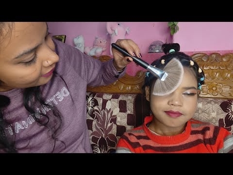 Gentle Makeup & Hair Styling for Sonam | Soft, Calm & Beautiful ✨