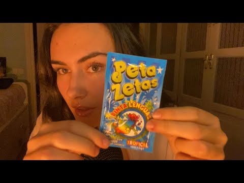 asmr comiendo peta zetas