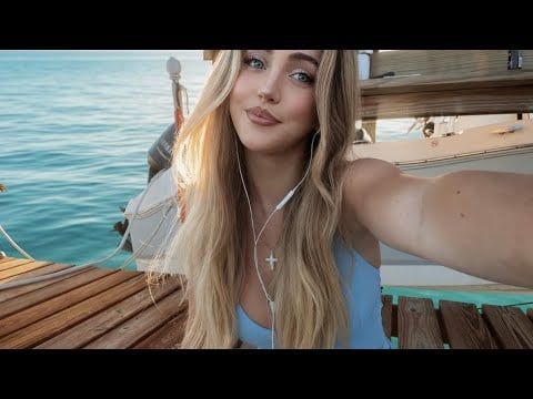 ASMR whisper rambling ocean facts 