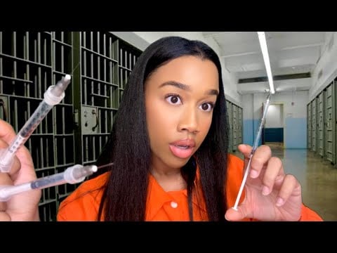 ASMR Tingle Dealer Sells You illegal Tingles in Jail *You’re a Cop 💉 ASMR Injecting You with Tingles