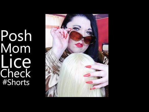 ASMR Posh Mom Lice Check #Shorts
