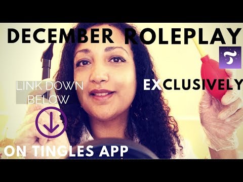 Dr French Annual exam December ASMR Roleplay - EXCLUSIVELY ON TINGLES APP - Link below TRAILER