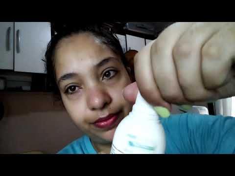 ASMR cuidando de um ferimento no seu rosto (carinhosamente) com minha caixinha de primeiros socorros