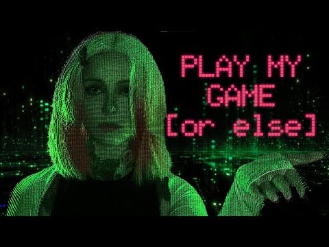 Cyberspace Trials ASMR // focus games, trippy, hard mode