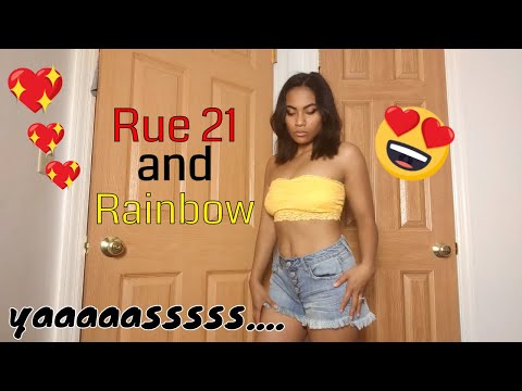 SUMMER CLOTHING HAUL : Rue 21 & Rainbow