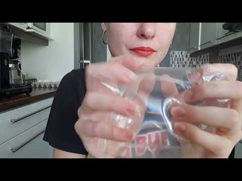 Simple ASMR- Plastic air pillow sounds