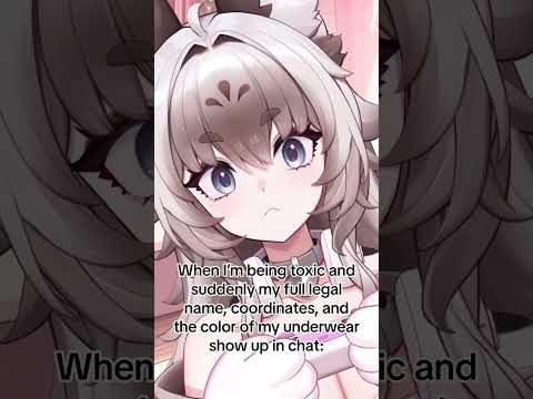 Being toxic in game and..