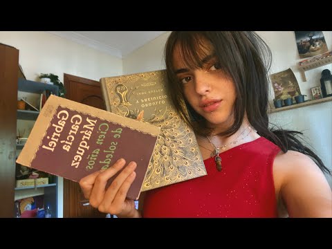 ASMR LOFI📚🦚 LIBROS QUE ME ESTOY LEYENDO
