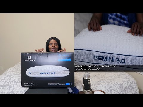 BEDGEAR GEMINI 3.0 PILLOW ASMR CHEWING GUM