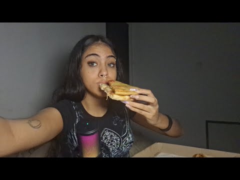 ASMR MUKBANG + reflexiones charlita "ser el descarte"