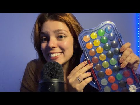 VOCÊ É A MINHA TELA🎨🖼️ | 9MINUTE FAST ASMR ROLEPLAY 💤