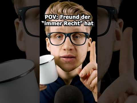 ASMR - POV: Der Freund der "immer recht" hat! #shorts #asmr #roleplay #deutscheasmr