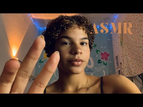 ASMR CONVERSANDO COM VOCÊ + TAPPING E SONS DE BOCA