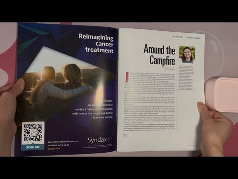 ASMR Flipping Through Elephants And Tea - September 2024 Issue (No Talking)