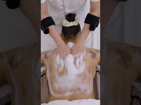 ASMR: Satisfying Back Facial Acne Removal Treatment! #shorts