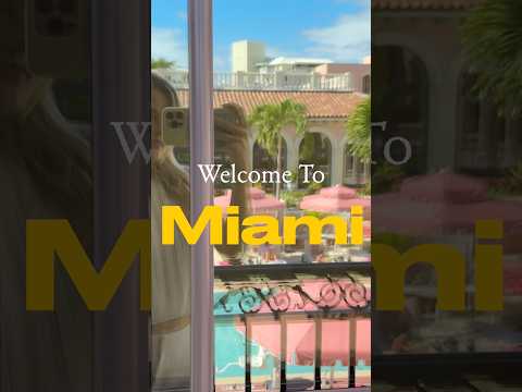 Miami Vlog 😮‍💨🌺🌴 #vlog #traveldiaries #travelvlog #miami #palmbeach #florida  #travelshorts