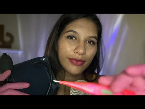 ASMR ENFERMEIRA TE EXAMINANDO 👩🏻‍⚕️🤒