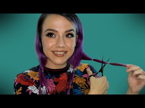 ASMR CUTTING MY OWN HAIR ✂️✂️✂️