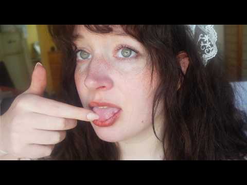 rare tongue sounds and triggers, no talking (ASMR, intense mouth sounds)