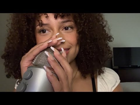 ASMR random triggers & cupped up-close rambles