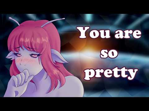 {Asmr} Cute alien takes you for herself [abduction] [human listener] [softspoken]