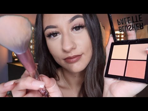 [ASMR] Make-Up Artist Roleplay + Close-Up Personal Attention (Softly Spoken)