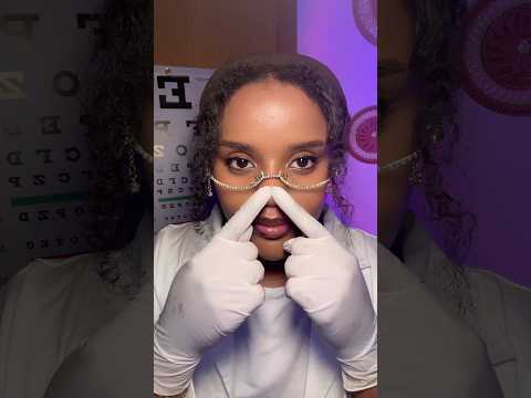 ASMR Eye Exam ~Eye Chart, Personal Medical Attention, Light Triggers #asmrshorts