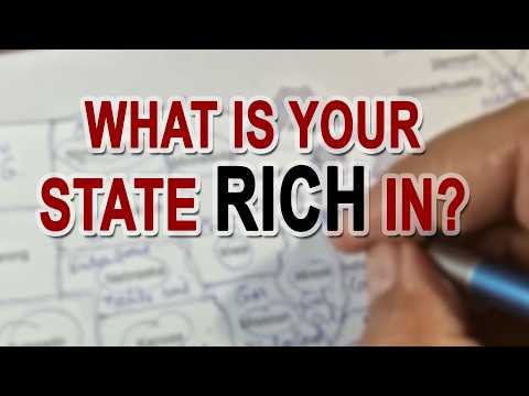 The Wealth Buried Under Every U.S. State | ASMR