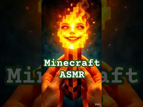 POV: Minecraft blocks are alive… and they remember #asmr #minecraft