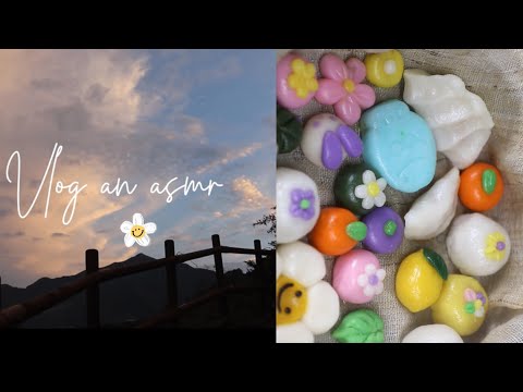 ASMR VLOG🌸 🌑🐇en español Chuseok (#추석  #asmr #asmrenespañol )🌸