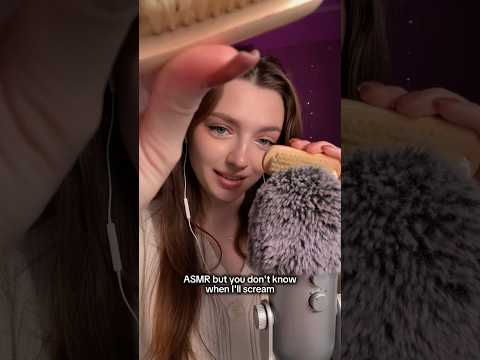 ASMR but you don’t know when I’ll scream #asmr #asmrsounds #asmrrelax #relax #tingles #whispers