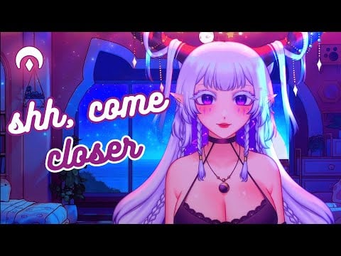 ASMR Close Personal Attention 💜 HEAD SCRATCHING and HUMMING 🎵🥱