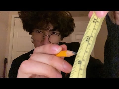 ASMR Measuring Your BEAUTIFUL Face