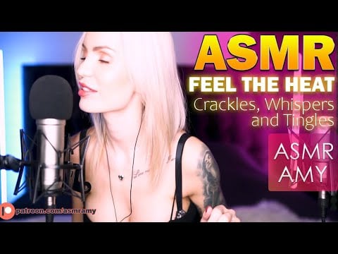 ASMR Fire 🔥 Hot Triggers, Crackles & Whispering | Tingles to Melt Your Stress
