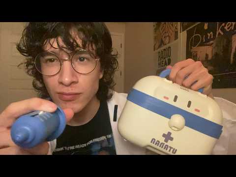 ASMR Quick Check Up With Cute Toy Set 🥼💤